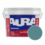 Краска интерьерная моющаяся Aura Mattlatex RAL 210 50 20 (тёмная бирюза) матовая 10 л