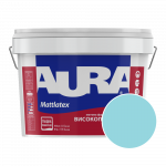 Фарба інтер'єрна миюча Aura Mattlatex RAL 210 80 25 (м'ятний) матова 10 л