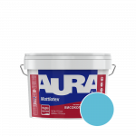 Краска интерьерная моющаяся Aura Mattlatex RAL 220 70 35 (аквамариновый) матовая 2.5 л