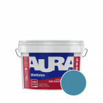 Краска интерьерная моющаяся Aura Mattlatex RAL 230 50 30 (глубокий бирюзовый) матовая 2.5 л