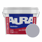 Фарба інтер'єрна миюча Aura Mattlatex RAL 280 70 05 (лілово-сірий) матова 10 л