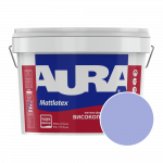 Краска интерьерная моющаяся Aura Mattlatex RAL 280 70 25 (холодный серо-синий) матовая 10 л