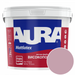 Краска интерьерная моющаяся Aura Mattlatex RAL 360 70 15 (тёплый розово-коралловый) матовая 5 л