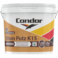 Структурна силіконова штукатурка «баранець» Condor Silikon Putz K15 25 кг