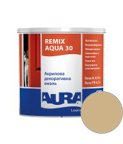 Емаль акрилова Aura Luxpro Remix Aqua 30 RAL 1001 (бежевий) напівматова