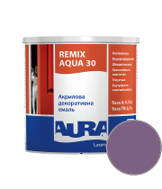 Емаль акрилова Aura Luxpro Remix Aqua 30 RAL 4001 (лавандовий) напівматова