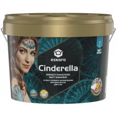Краска для стен Eskaro Cinderella матовая моющаяся Белая