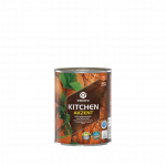 Краска акриловая Eskaro Akzent Kitchen шелковистый мат белый TR 0.9 л 