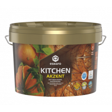 Краска для кухни Eskaro Akzent Kitchen шелковисто-матовая Белая