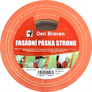 Малярська стрічка Den Braven Premium фасадна 50 мм 50 м (141460)