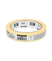 Лента малярная бумажная Scley желтая 19 мм х 33 м 0300-553319