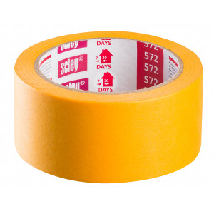 Стрічка малярська Scley 572 рисовий папір 38 мм х 33 м 0300-723338