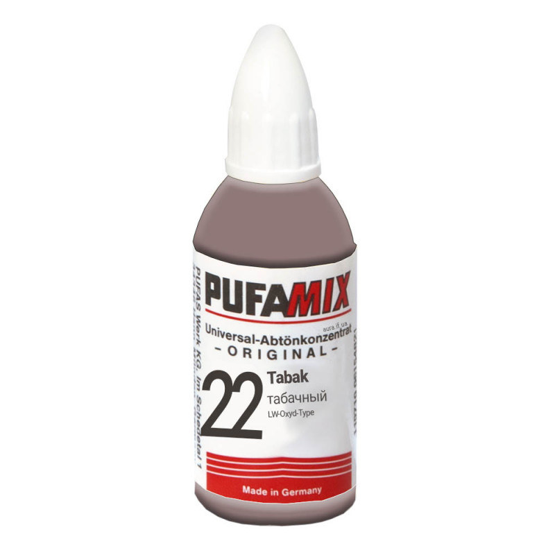 PUFAMIX универсальный концентрат для тонирования 20 мл №22 табачный