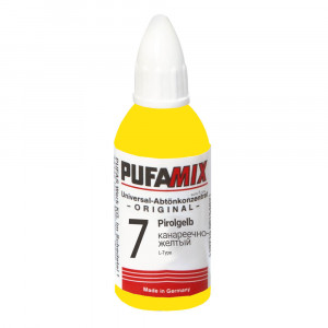 PUFAMIX універсальний концентрат для тонування 20 мл №7 канарково-жовтий