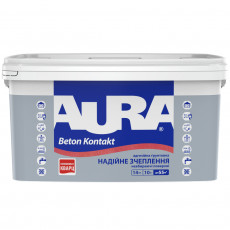 Грунтовка адгезионная кварцевая Aura Beton Kontakt Розовая