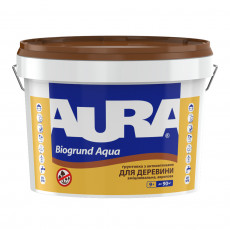 Грунтовка для древесины Aura Biogrund Aqua Бесцветная