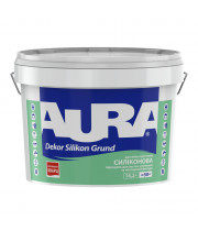 Грунтовка силиконовая кварцевая Aura Dekor Silikon Grund адгезионная Белая