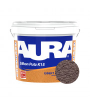 Штукатурка силиконовая барашек Aura Dekor Silikon Putz 1.5 мм цвет 13B 25 кг