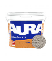 Штукатурка силиконовая барашек Aura Dekor Silikon Putz 1.5 мм цвет 14E 25 кг