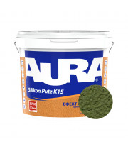 Штукатурка силиконовая барашек Aura Dekor Silikon Putz 1.5 мм цвет 16B 25 кг