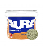 Штукатурка силиконовая барашек Aura Dekor Silikon Putz 1.5 мм цвет 16F 25 кг