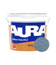 Штукатурка силиконовая барашек Aura Dekor Silikon Putz 1.5 мм цвет 17C 25 кг