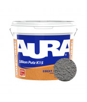 Штукатурка силиконовая барашек Aura Dekor Silikon Putz 1.5 мм цвет 18D 25 кг