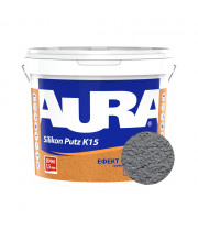 Штукатурка силиконовая барашек Aura Dekor Silikon Putz 1.5 мм цвет 20C 25 кг