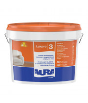 Краска акрилатная AURA Luxpro 3 для стен и потолков белая матовая Краска акрилатная AURA Luxpro 3 для стен и потолков белая матовая