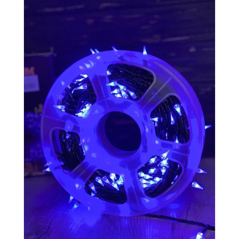 Світлодіодна гірлянда Феєрверк 3 м 1000 LED 5 пучків колір мультиколор синій колір