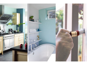 Как выбрать влагостойкую краску для кухонь и ванных комнат? 