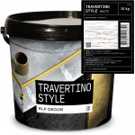 Декоративна штукатурка Elf Decor Travertino Style White 15 кг