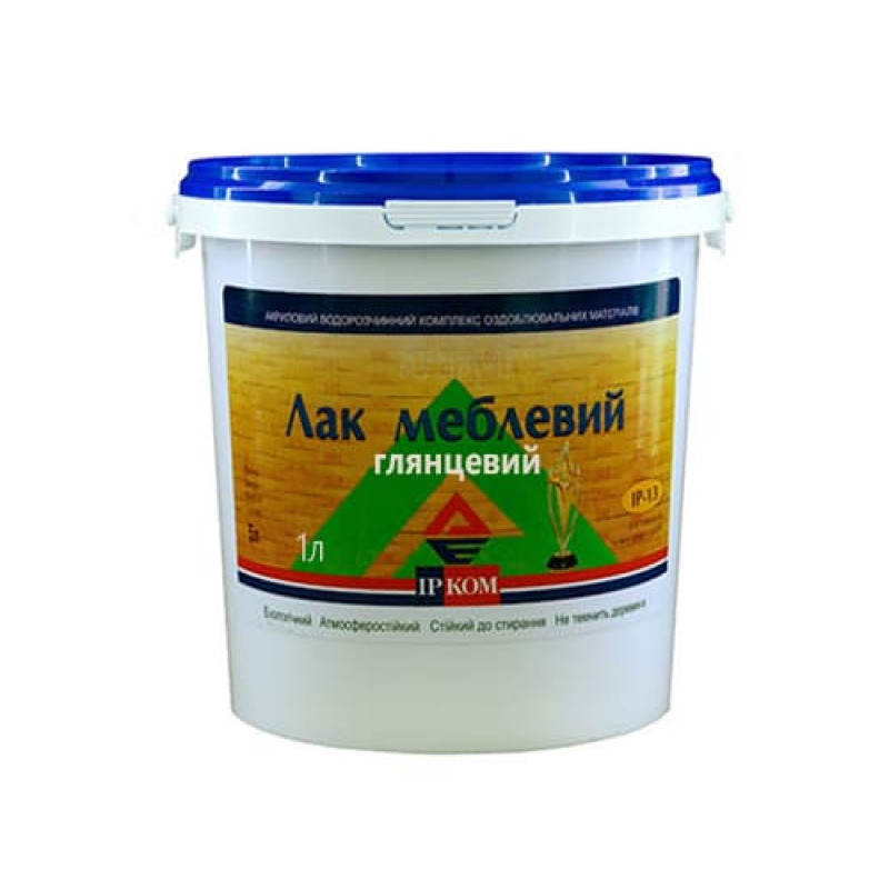 Лак Ірком ІР-13 меблевий глянсовий 1 л 