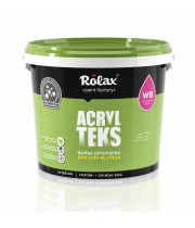 Краска интерьерная Rolax AcrylTeks белая матовая