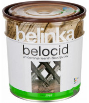 Антисептик для дерева Belinka Belocid для защиты и восстановления бесцветной древесины.