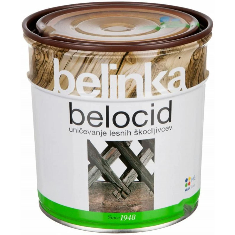 Антисептик для дерева Belinka Belocid для защиты и восстановления бесцветной древесины. 0.75 л
