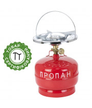 Комплект газовый кемпинг 5 л пропан с конфоркой и баллоном SIGMA (2903211)