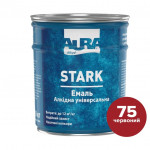 Емаль Aura® Stark алкідна універсальна №75 червоний глянець 0.9 кг