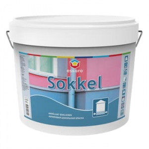 Фасадная краска для цоколя Eskaro Sokkel