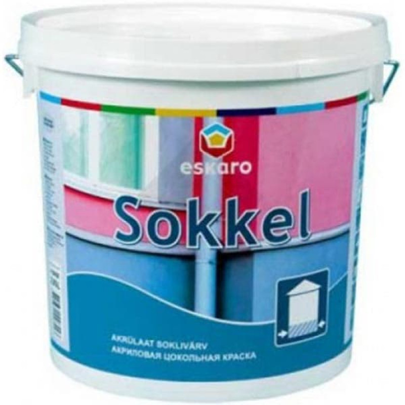 Фарба для цоколів Eskaro Sokkel біла 2.85 л