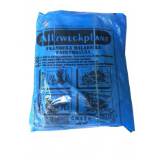 Плёнка малярная защитная Allzweckplane 4х5 м 20 м2 20 мк (354)