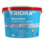 Шпаклевка универсальная акриловая TRIORA 8 кг