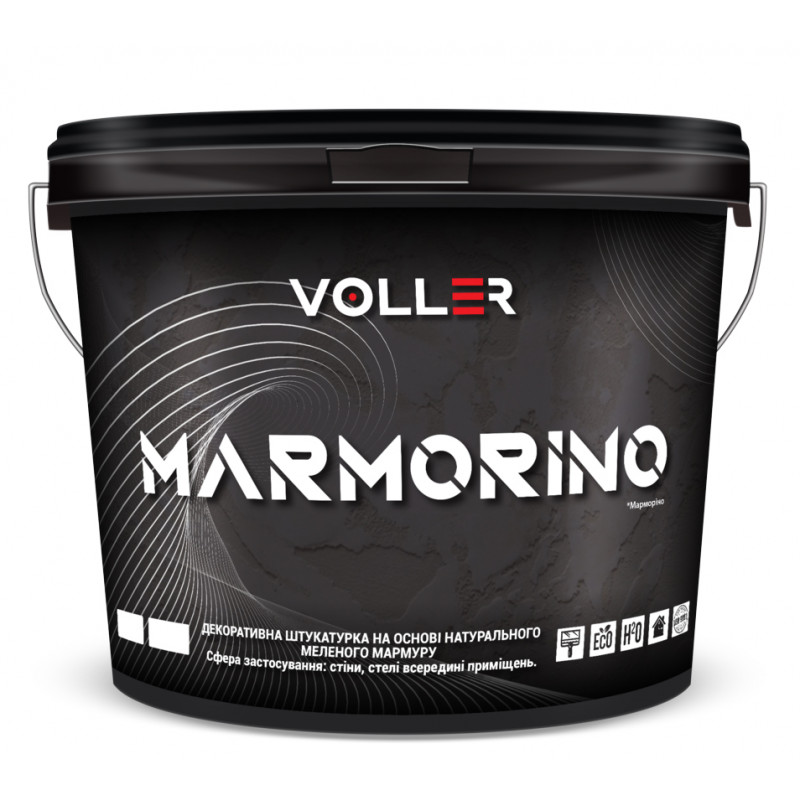 Декоративная штукатурка марморин TM Voller Marmorin 15 кг 5 кг