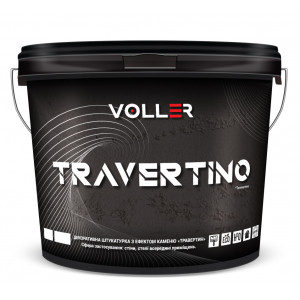 Декоративная штукатурка травертин Voller Travertino