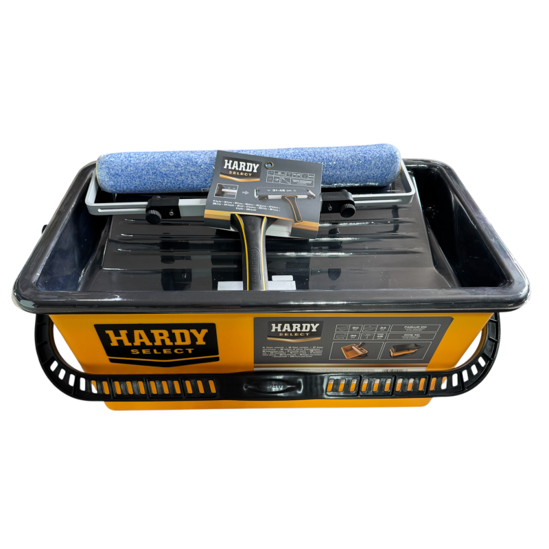 Профессиональный набор валиков Hardy® валик 46 см ворс 10 мм, ручка, кюветка, вкладыш, ведро 60х30 см Профессиональный набор валиков Hardy® валик 46 см ворс 10 мм, ручка, кюветка, вкладыш, ведро 60х30 см