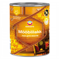 Лак для меблів Eskaro Moobilakk 40 напівглянсовий