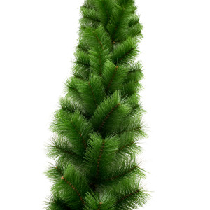 Гірлянда хвойна «Мікс» 2.5 м з ПВХ волосіні яскраво зелена