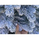 Литая елка Winters Tale 2.1 м Премиум зеленая покрытая штучным снегом 57778