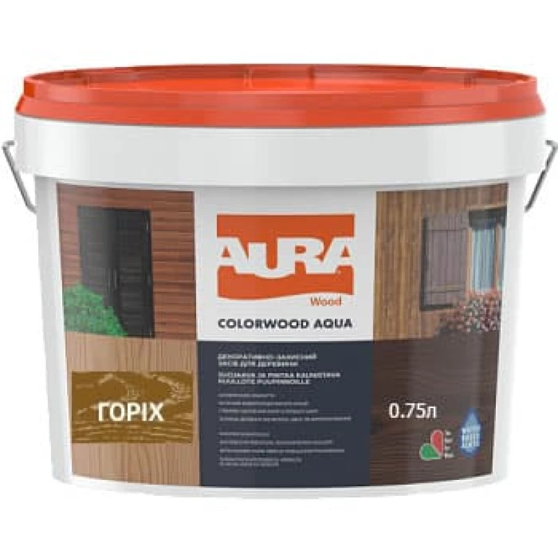 Лазур Aura ColorWood Aqua горіх 0.75 л