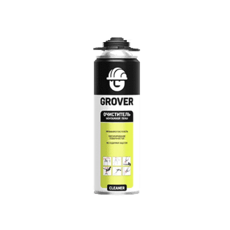 Очиститель монтажной пены Grover Cleaner 500 мл